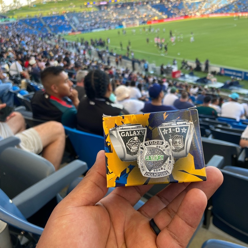 Galaxy 2005 Championship Ring Replica